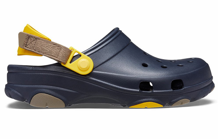 Crocs Classic All Terrain Clog 'Navy Yellow' 206340-4LH
