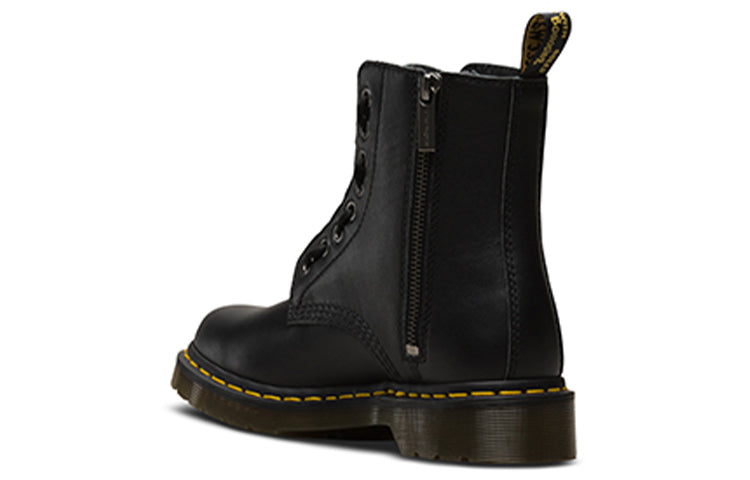 (WMNS) Dr. Martens 1460 Pascal Front Retro High Top Martin boots Black 23863001