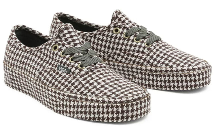 Vans Unisex Retro Prep Authentic Sneakers Brown/White VN0A5KRD8E4