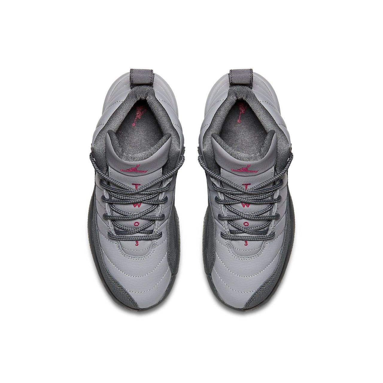 (PS) Air Jordan 12 Retro 'Wolf Grey Vivid Pink' 510816-029