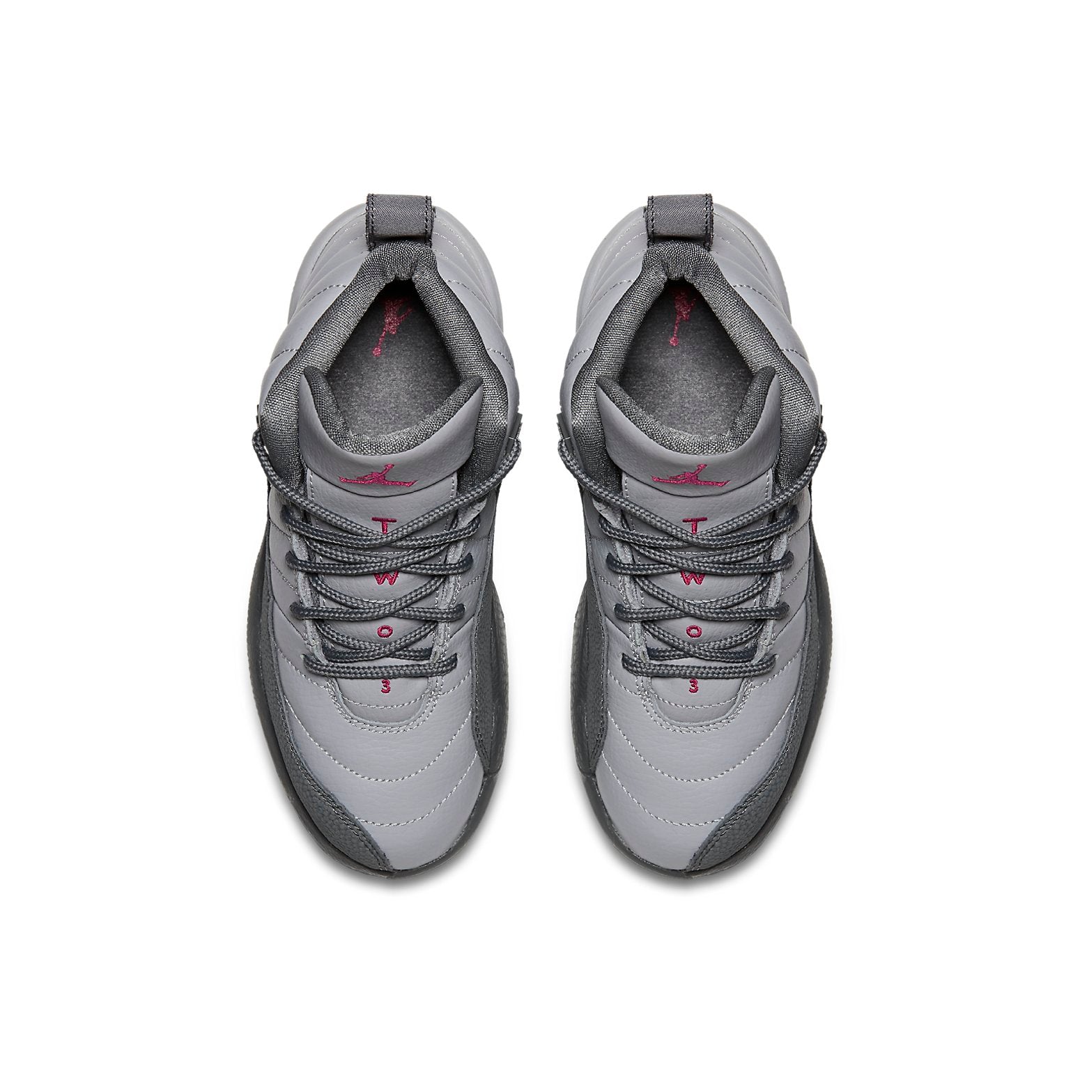 (PS) Air Jordan 12 Retro 'Wolf Grey Vivid Pink' 510816-029