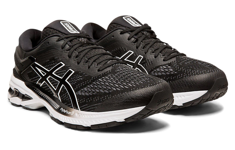 ASICS Gel-Kayano 26 2E Wide 'Black White' 1011A542-001