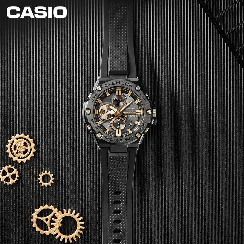 CASIO G-Shock G-Steel 'Black' GST-B100GC-1APRT-PERSON