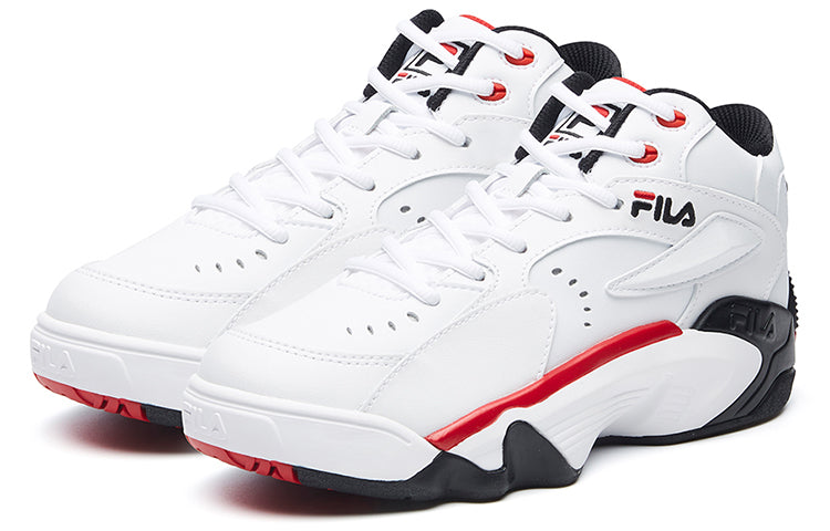 (WMNS) FILA Janball Mid retro White/Black/Red F12W041216FWB