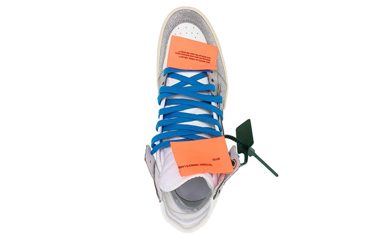 Off-White Off-Court 3.0 High 'White Grey Green' OMIA065F22LEA0040172