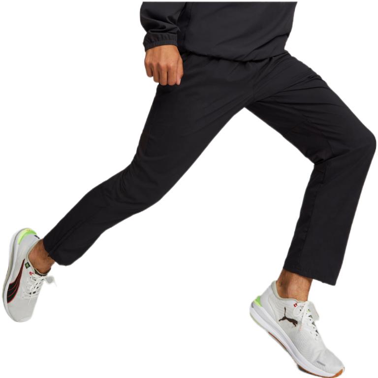 PUMA Run Woven Athletic Pants 'Black' 522926-01