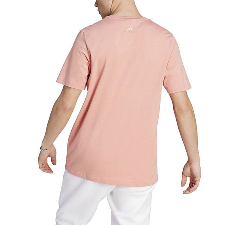 adidas Essentials Single Jersey Big Logo T-Shirt 'Pink' IJ8577