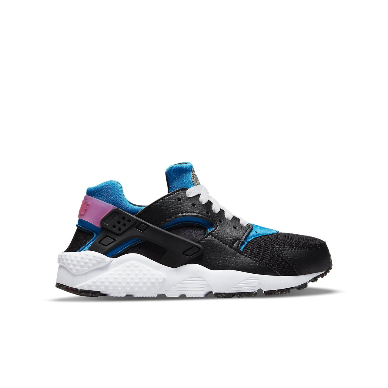 (GS) Nike Huarache Run 'Black Light Photo Blue' DR0166-001