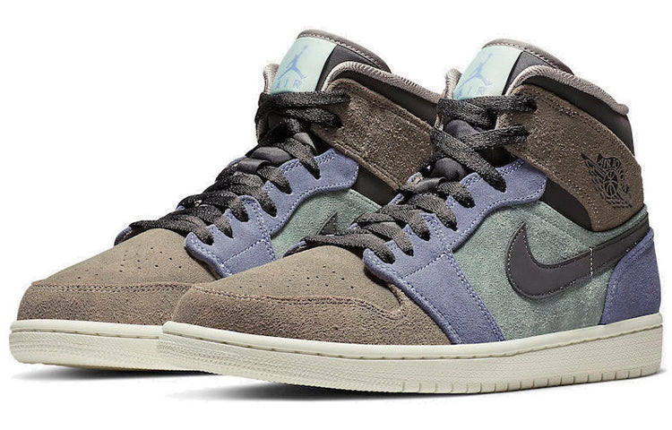 Air Jordan 1 Mid 'Suede Patch' 852542-203