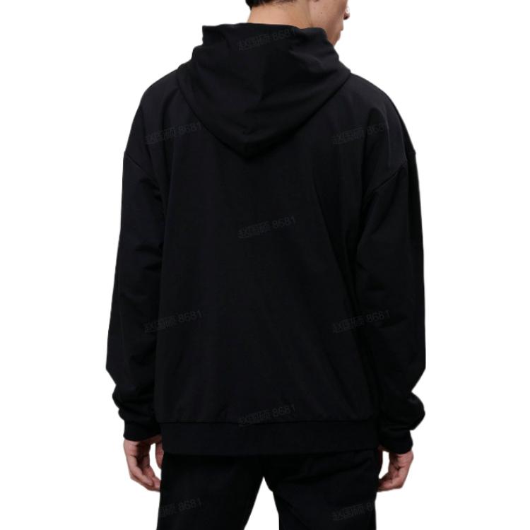 New Balance MET24 Hoodie Asia Sizing 'Black' AMT25004-BK