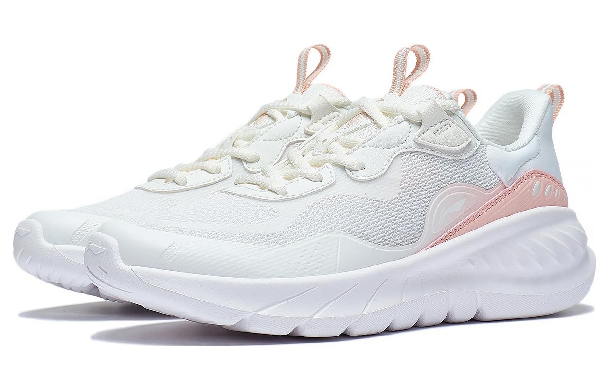 (WMNS) Li-Ning Eazgo Flex 'White Pink' ARST074-1