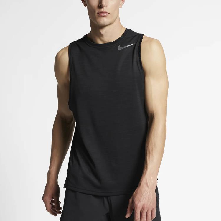 Nike Superset Training Vest Quick Dry Gym Vest Black AQ0464-010