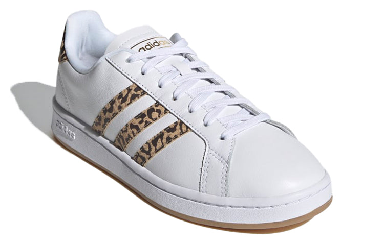 (WMNS) adidas neo Grand Court 'White Brown' FY8949