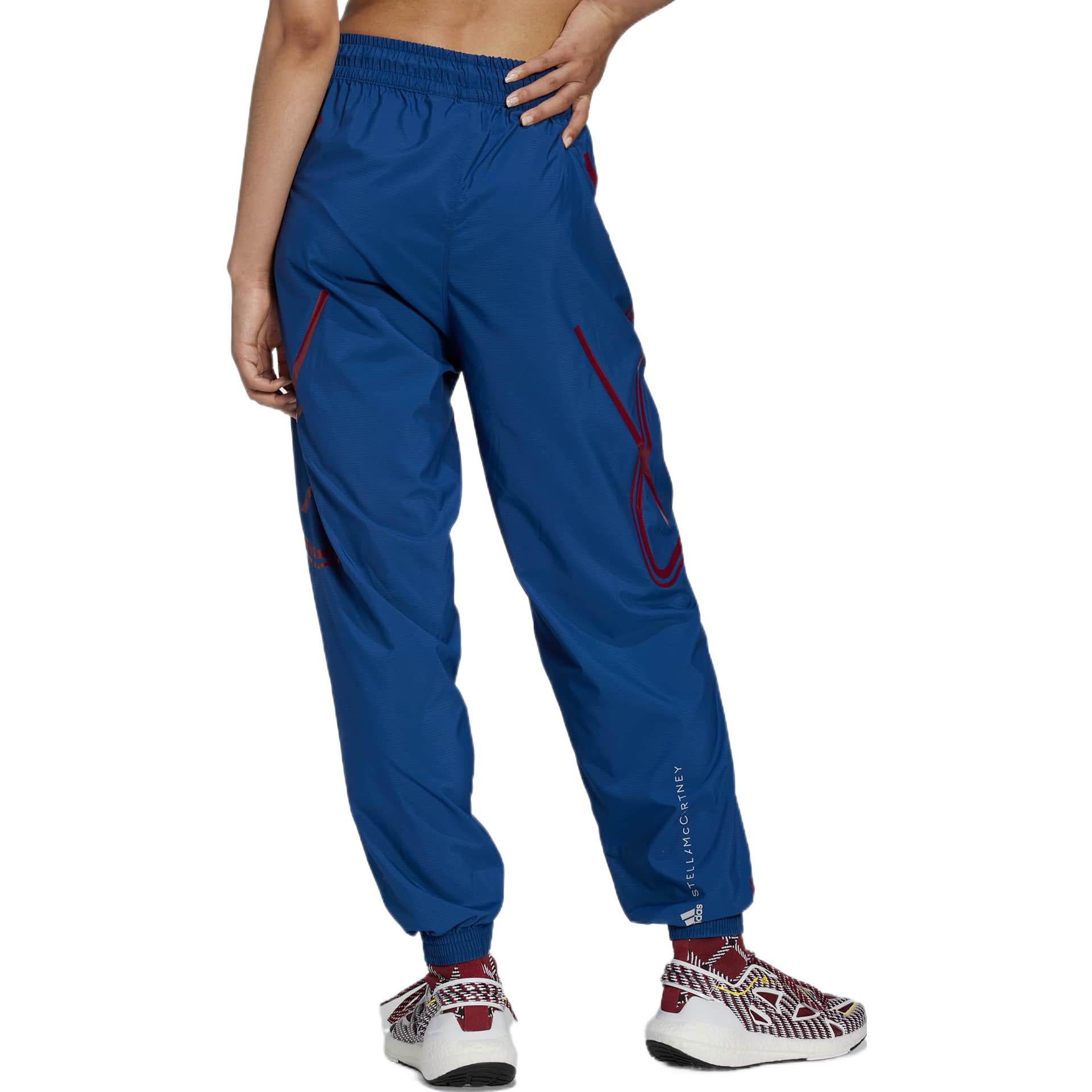 (WMNS) adidas by Stella McCartney TruePace fitness Pants Asia Sizing 'Navy Red' HI6101