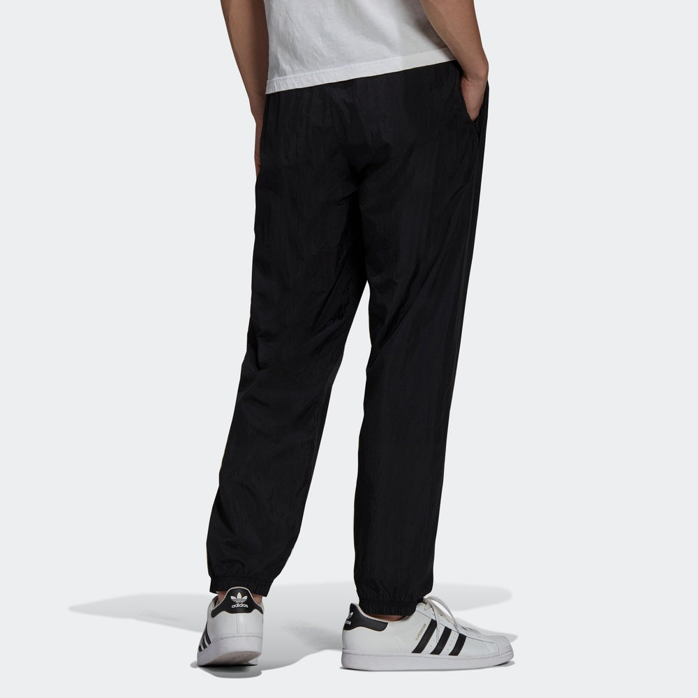 Men's adidas originals St Woven Tp Casual Sports Breathable Bundle Feet Long Pants/Trousers Black H37728