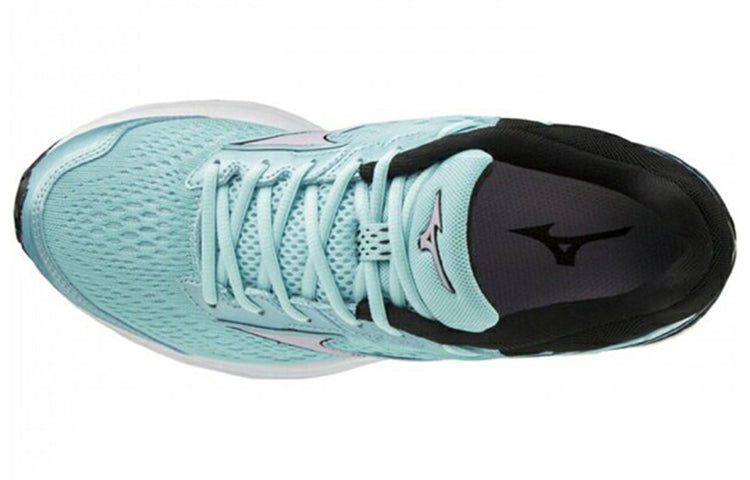 (WMNS) Mizuno Wave Rider 22 Wide 'Blue Silver' J1GD183269