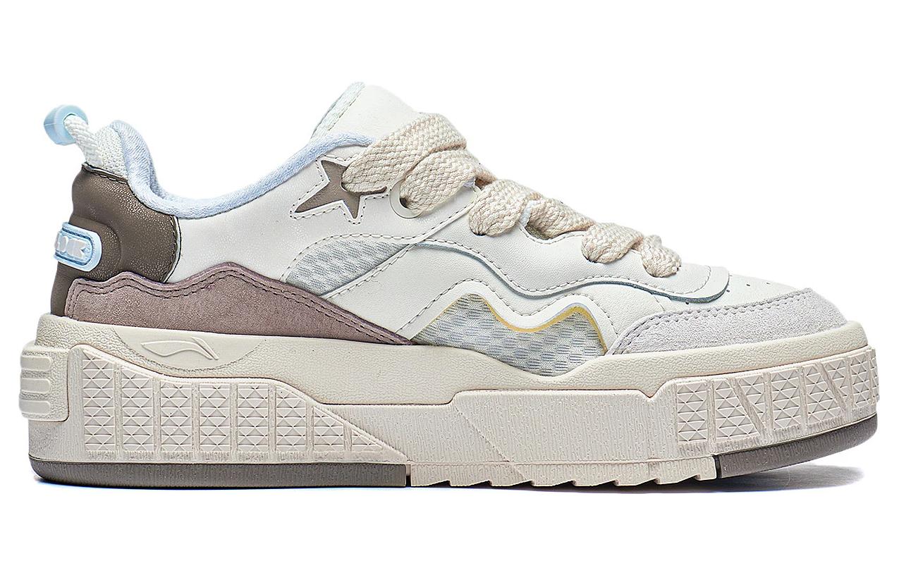 (WMNS) Li-Ning 001 Unblock 'White Grey' AGCT218-3