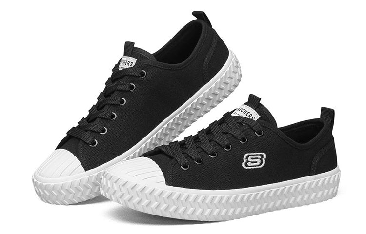 (WMNS) Skechers Street Trax Low-Casual Shoes Black 155126-BLK