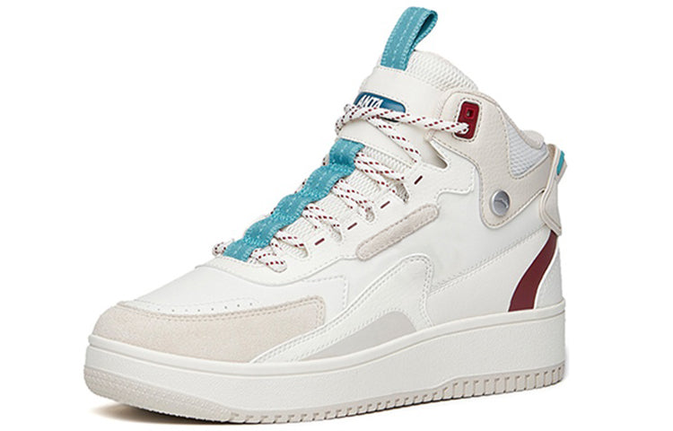 (WMNS) ANTA Fashion Series Sneakers High 'Light Grey' 122148013R-2