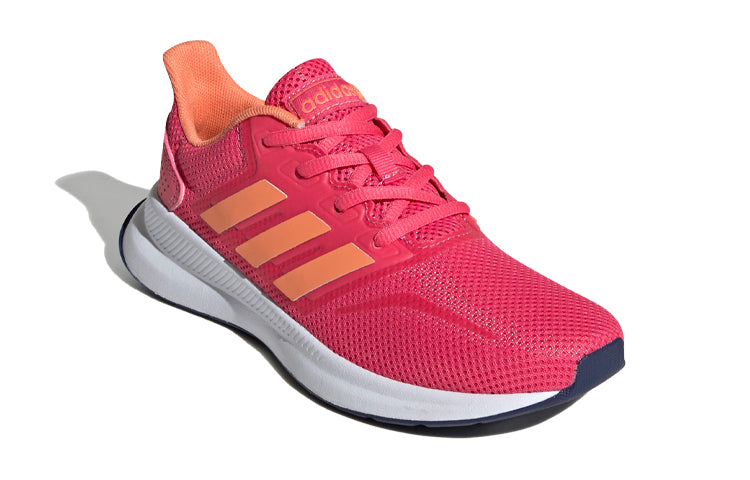 (GS) adidas Runfalcon J 'Pink Orange White' EE6934