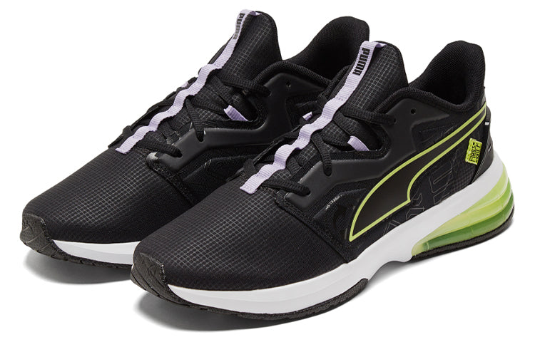 (WMNS) PUMA First Mile x LVL-UP 'Black Soft Fluo Yellow' 194427-01