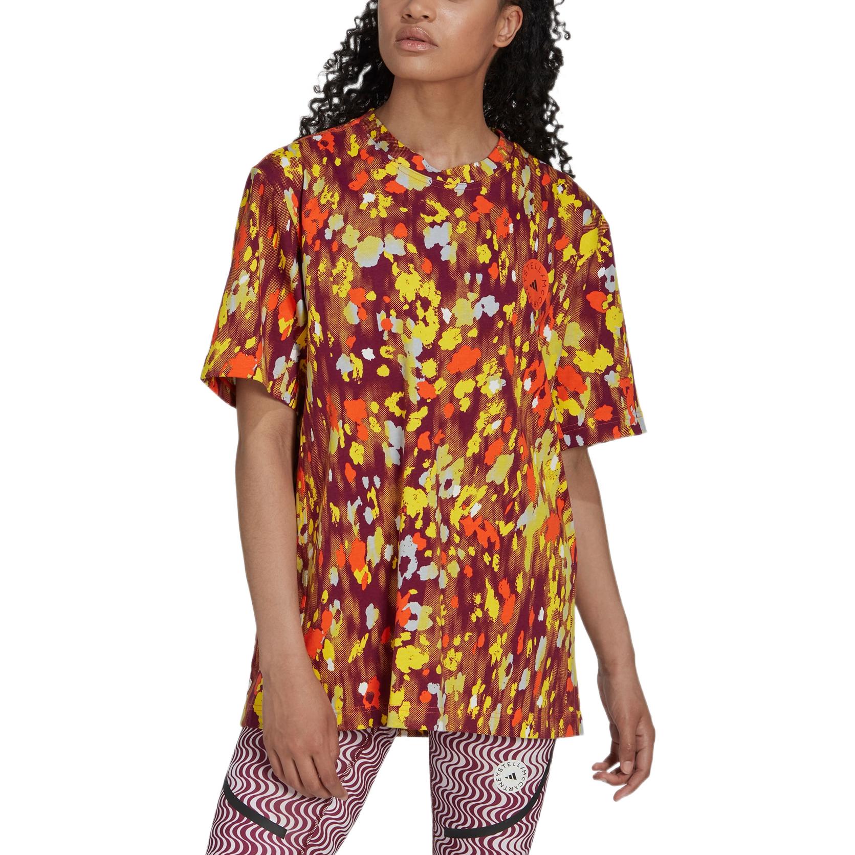 (WMNS) adidas by Stella McCartney Graphic T-Shirt Asia Sizing 'Multi-Color' HG1931