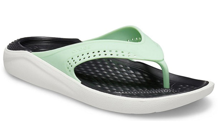 Crocs LiteRide Beach Flip-Flops Mint Green 205182-3TP
