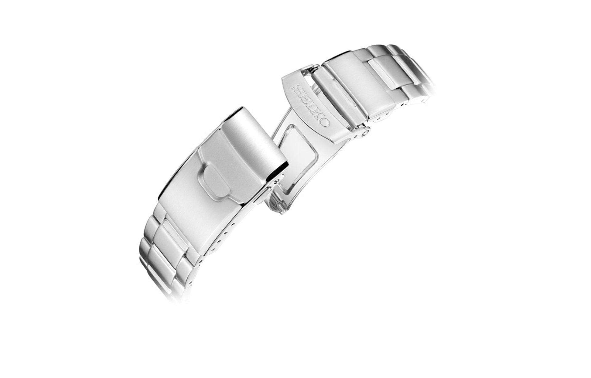 Men's SEIKO PROSPEX Series Sapphire Lens Warrior Gradient Blue Steel Strip 200 Meter Waterproof Mechanical Watch SRPE33K1