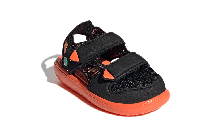 (TD) adidas Water Sandal Ct I Sandal Black/Orange GX2479