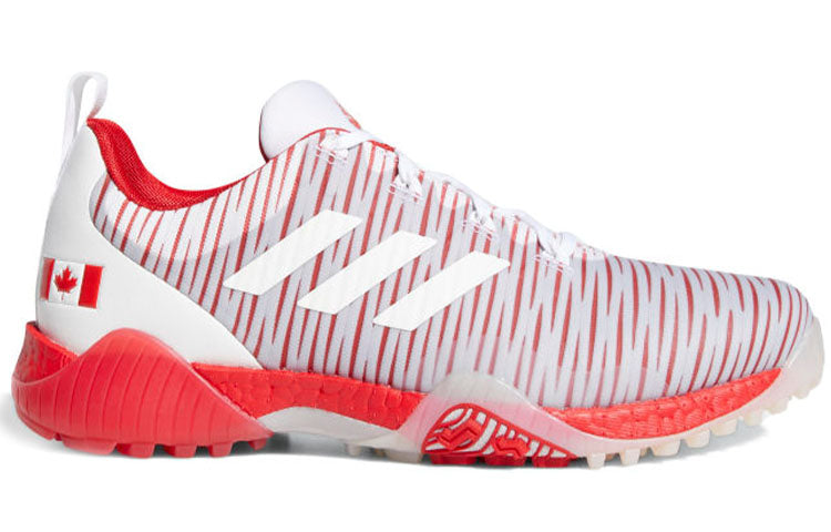 adidas Codechaos Golf Shoes White/Red FU7493
