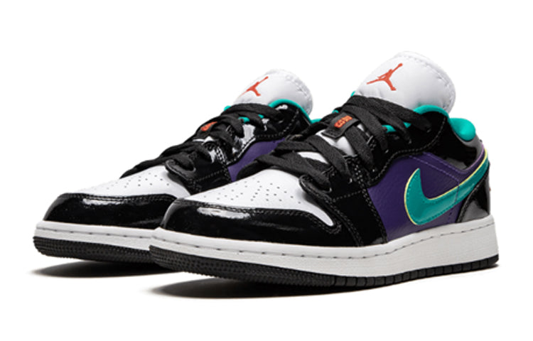 (GS) Air Jordan 1 Low 'Black Turbo Green' 553560-035