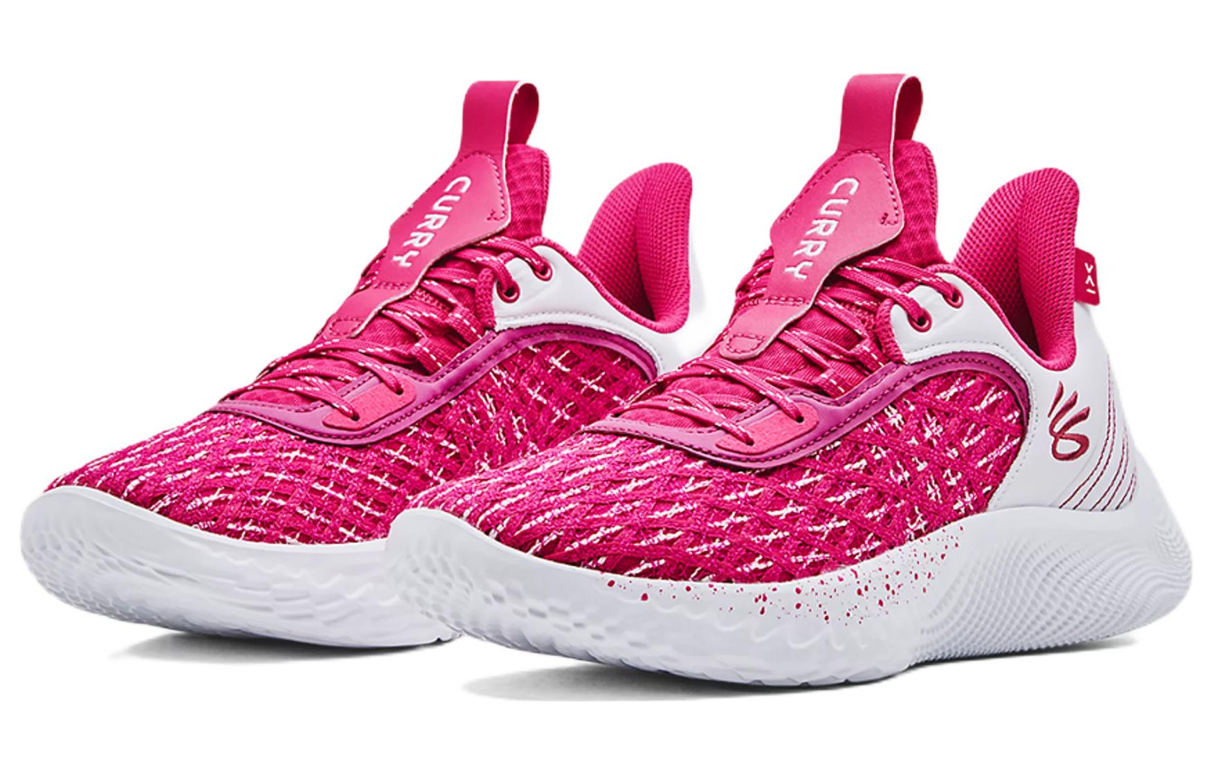 Under Armour Curry 9 Team 'White Tropic Pink' 3025631-600