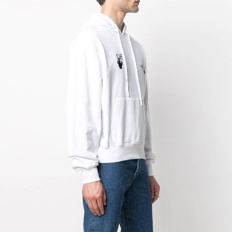 Men's Off-White SS21 Logo Printing White OMBB037R21FLE0100110