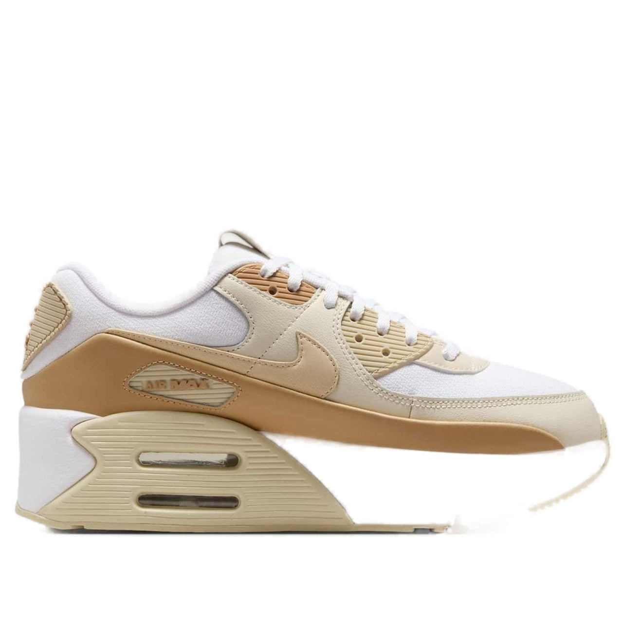 (WMNS) Nike Air Max 90 LV8 'White Club Gold' FD4328-112