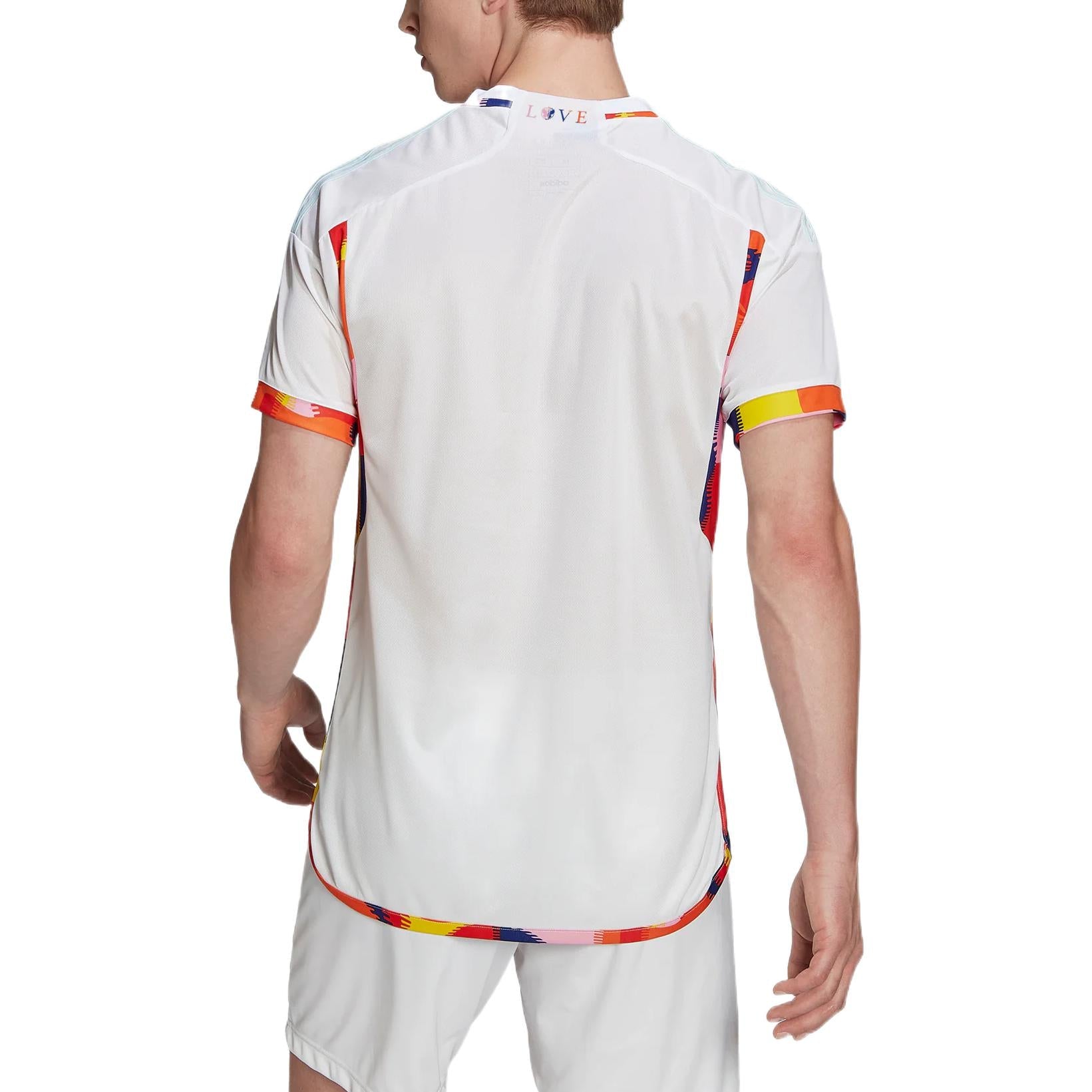 adidas Belgium 2022-2023 World Cup Away Jersey HK5034