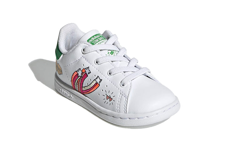 (TD) adidas originals Stan Smith 'White Green Orange' FX5978