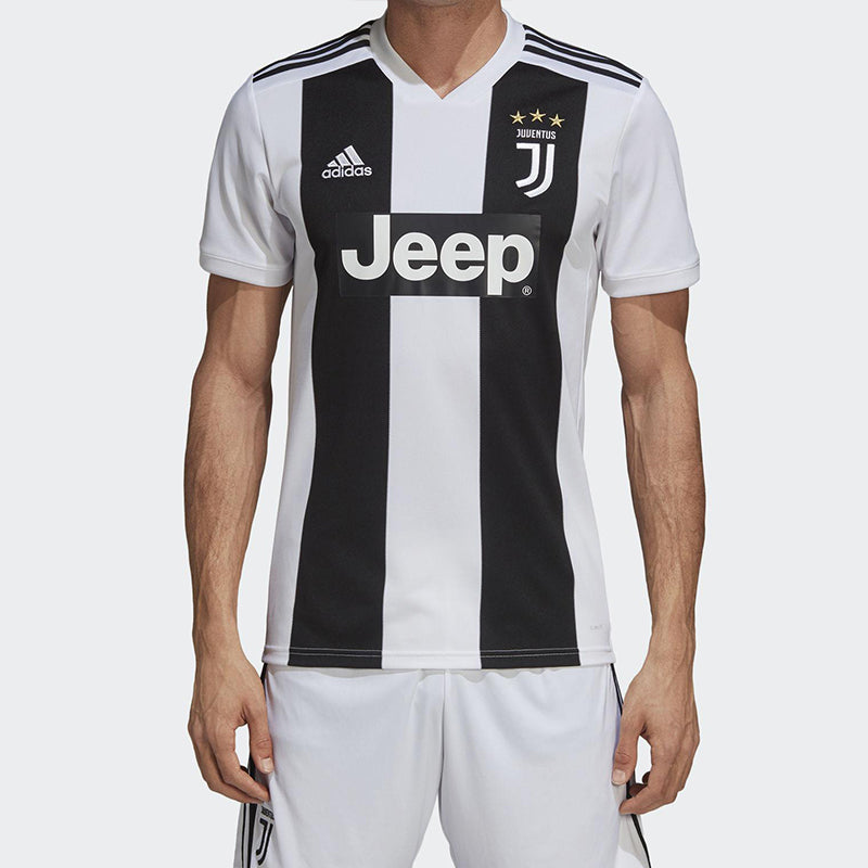 adidas Juventus 18/19 Home Jersey 'White Black' CF3489