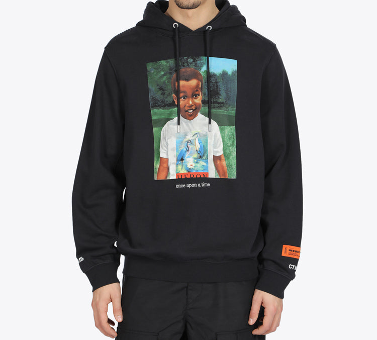 Men's HERON PRESTON Little Boy Printing Black HMBB007S208960191088