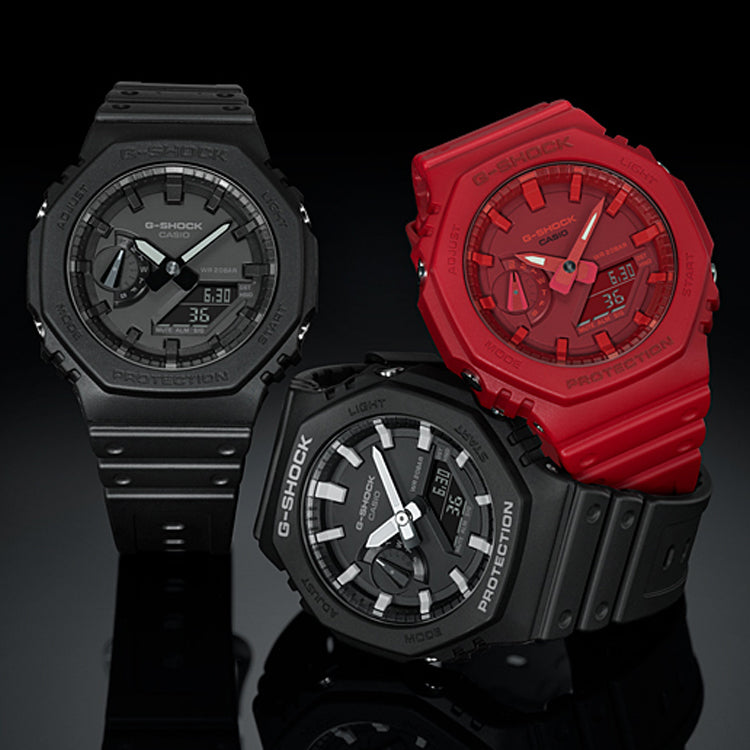 CASIO G-Shock Analog-Digital 'Black' GA-2100-1APR-PERSON