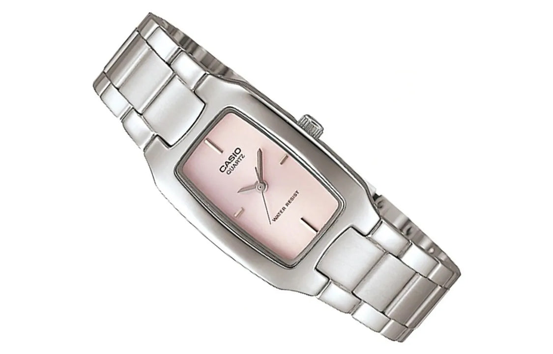 CASIO Golden Quartzes Waterproof Pink Analog LTP-1165A-4C