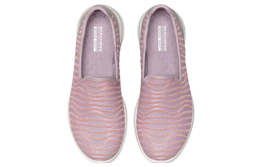 (WMNS) Skechers Go Walk 1 'Pink Purple' 124623-MVE
