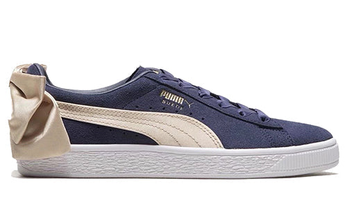 (WMNS) PUMA Suede Bow Varsity 'Peacoat' 367732-02