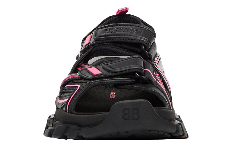 (WMNS) Balenciaga Track Sandal 'Black Pink' 617543W3AJ11050