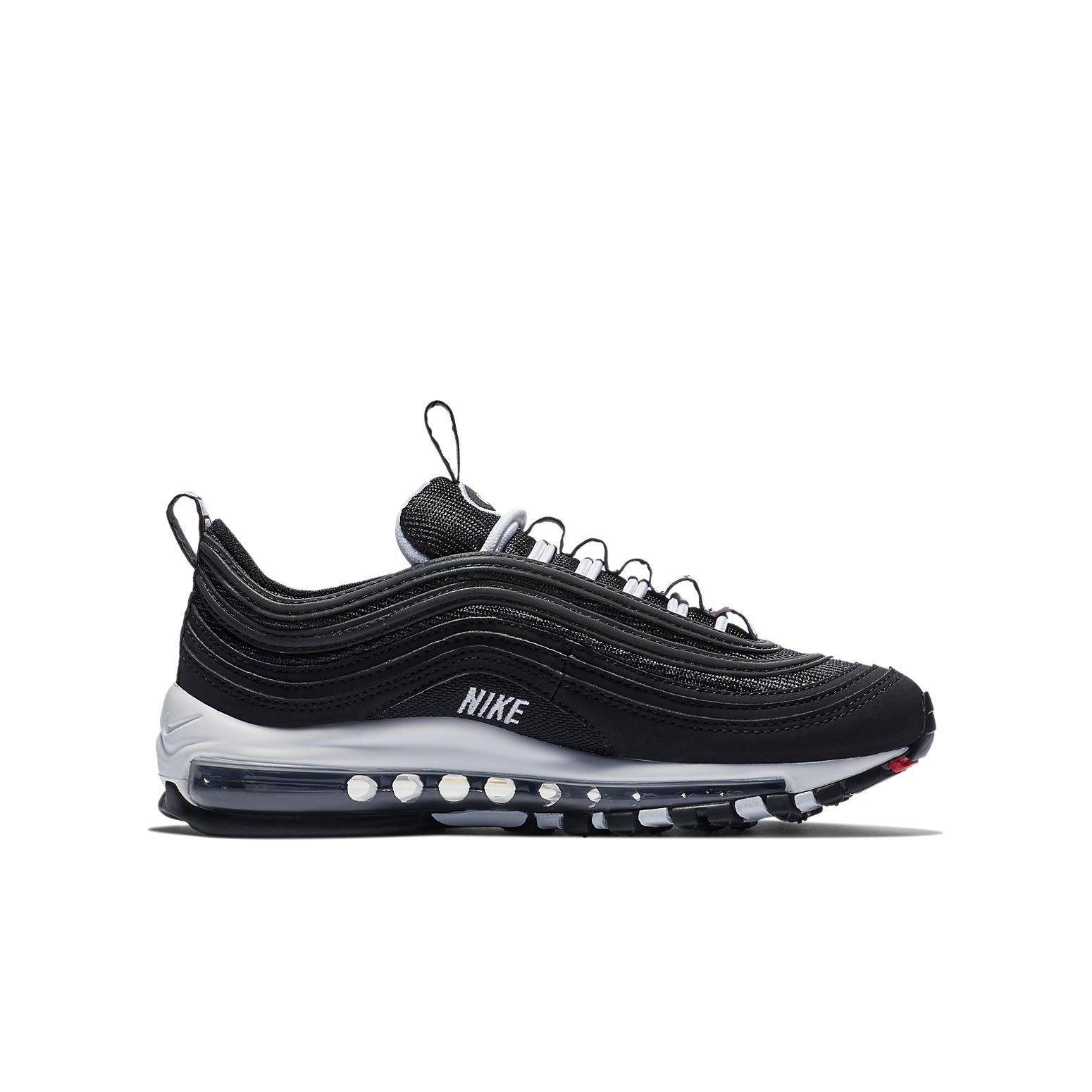 (GS) Nike Air Max 97 SE 'Black White' AV3180-001