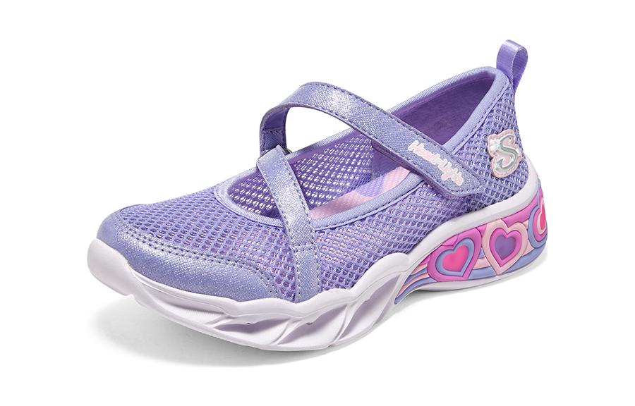 (GS) Skechers Sweetheart Lights 'Purple' 302568L-PERI