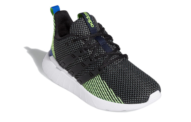 (PS) adidas neo Questar Flow K 'Black Blue White' FW5009