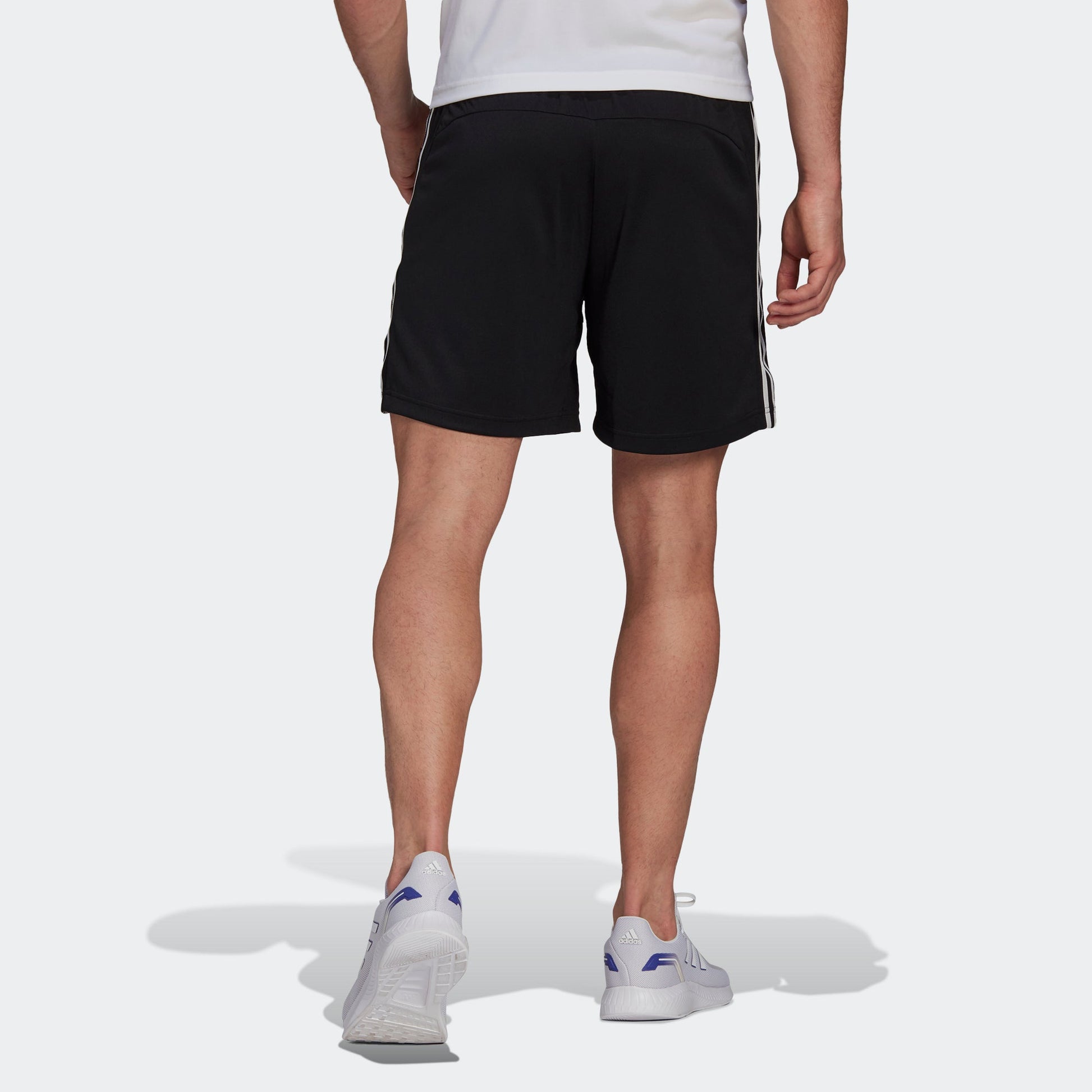 adidas M 3s Sho Casual Sports Side Stripe Shorts Black GM2127