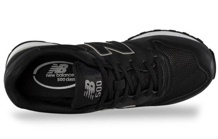 (WMNS) New Balance 500 Black/White GW500TLO