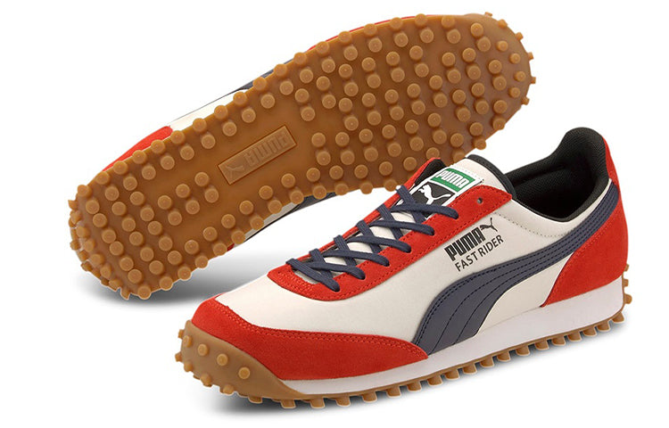PUMA Fast Rider Source 'White High Risk Red' 371601-08