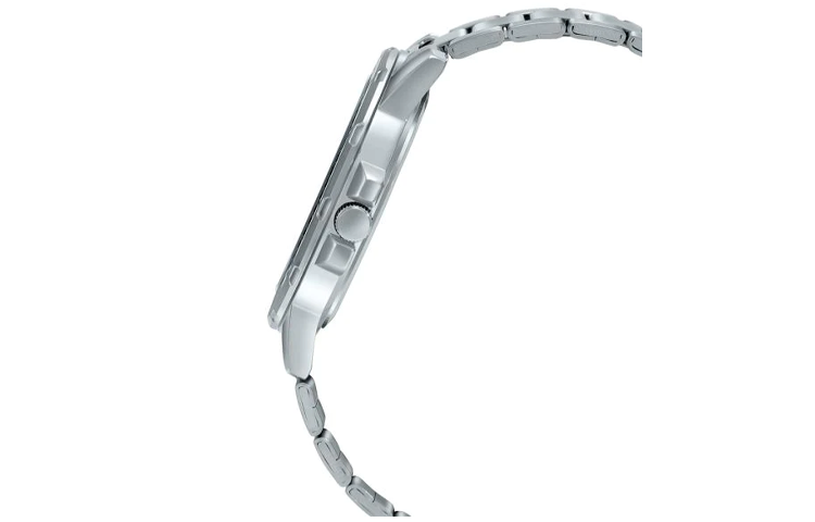 CASIO Monophase Quartz Stainless Steel 'White Silver' MTP-M305D-7AV
